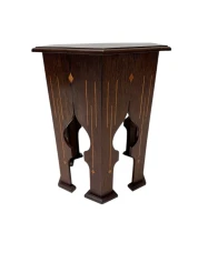 Arts & Crafts Side Table in Wenge, 1900s